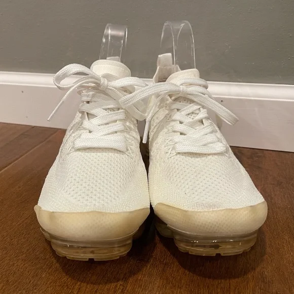 Nike Air VaporMax 2 White Pure Platinum 942843-100 Ladies Shoes - Women’s 8 - Picture 7 of 9